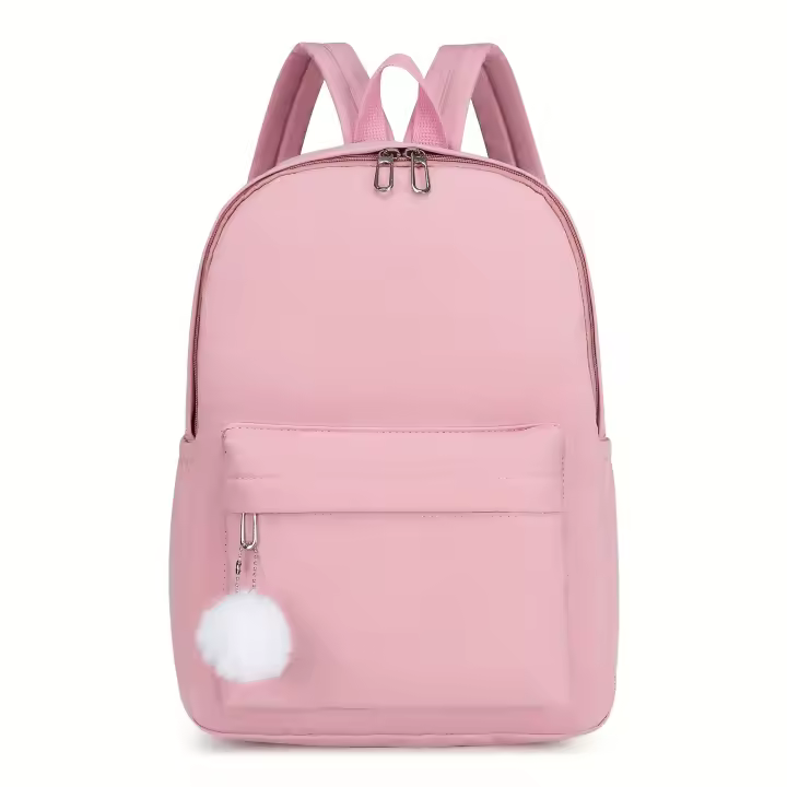 Mochila casual para salir, mochila de viaje de colores macaron, mochila de gran capacidad y moda, mochila de estilo universitario simple - 1
