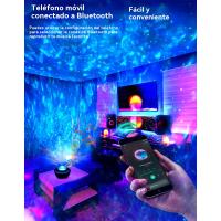 Bluetooth Música Rotación Ondulación Estrella Completa Láser Planeta Luz Dormitorio Luz Ambiente Proyección Luces de Noche - details 4
