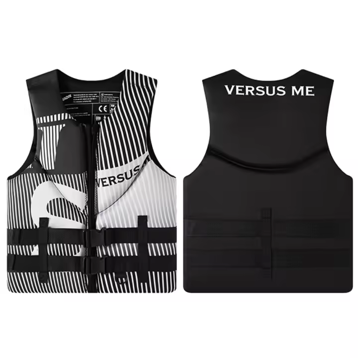 Chaleco de Vida para Adultos con Super Buoyancia Neopreno para Surf Raft Kayak Pesca Jet Ski Deportes Acuáticos Natación Rescate - 1