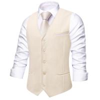 Chaleco para hombre, elegante chaleco de seda verde, corbata, pañuelo, gemelos, conjuntos para hombre, boda, fiesta de negocios, regalo de diseñador. - details 20
