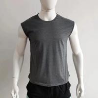 Chaleco de gimnasio de malla de verano para hombre, camiseta sin mangas deportiva holgada de secado rápido para ejercicio físico, camiseta sin mangas para culturismo - details 6