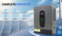 DATOU BOSS Inversor Híbrido 6200W, 220vac, 48vdc con MPPT 3000W Pantalla LCD Universal, Carga Múltiple de Dispositivos Certificado CE - details 0