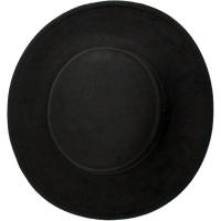 Kebedo Moda Sombrero Fedora de ala Ancha Clásico Español para Hombre, Gorro Versátil Negro para Adulto Talla Única 58-59CM - details 3