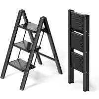 Escalera Plegable de Aluminio Ligera, Antideslizante, Portátil para Hogar y Oficina - details 7