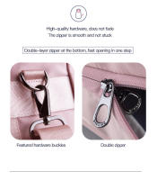 Winking Men Bolso de hombro y bolso Diseño original 2023 Deportes impermeables para niños Fin de semana para hombres con bolsa para zapatos - details 11