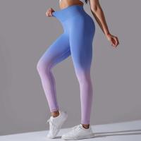 Pantalones de yoga de cambio gradual, malla sin costuras para deportes de gimnasio de cintura alta para mujer, control del vientre, entrenamiento para correr - details 18