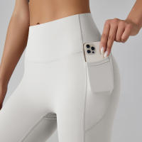 Leggings de Gimnasio Hmidou Pantalones de Yoga de Cintura Alta para Mujeres con Bolsillos - details 4