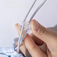 Conjunto de arnés ajustable para perro, suave con cuerda de tracción, cuerda para caminar para perro, patrón a cuadros, chaleco transpirable para perro, arnés para exteriores - details 11