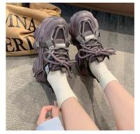 Zapatillas de plataforma de malla, zapatos casuales de mujer nuevos y versátiles que aumentan la altura - details 7