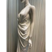 Primavera nicho diseño de alta dama puro deseo colgar cuello flaco francés calado retorcido shell fuga cintura vestido - details 11