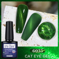 Arte Clavo-Gel magnético para uñas, esmalte semipermanente para manicura, UV, LED, Ojo de gato, rojo y verde - details 8