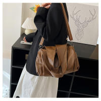 Bolso de gran capacidad de las mujeres de la primavera nueva moda simple retro bolso de mano nicho bolso de hombro - details 14