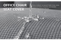 Fundas de asiento para silla de oficina, funda de LICRA para silla de ordenador, funda protectora para sillón, funda de asiento elástica para silla de oficina - details 1