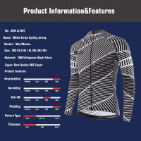 KEMALOCE-Camiseta de ciclismo para hombre, camisa de manga larga, secado rápido, barata, para otoño y verano - details 0