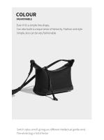 Nuevo bolso de moda estilo cometa, bolso baguette para las axilas, bolso oblicuo de un solo hombro de moda, bolso de mujer - details 17