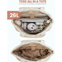 Bolso de mano acolchado para mujer, bolsa de mano acolchada para viajes al aire libre, deporte, cruzado, senderismo, paquete de fin de semana - details 5