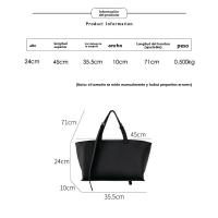 Bolso de hombro Bolso de mano para mujer con sentido premium de gran capacidad, diseño portátil, sentido para mujer. - details 2