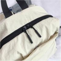 Mochila deportiva de nailon pequeña y sencilla, bolso de hombro de Color sólido de estilo coreano, bolso de mano, mochila Retro para niñas - details 9