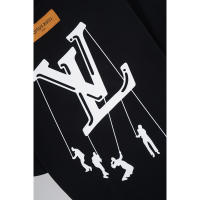 Camisetas de Verano de Algodón Patrón Clásico de Paracaídas Cuello Redondo - details 6