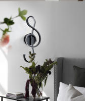 Lámpara LED de pared moderna, candelabro nórdico para dormitorio, sala de estar, 85-265V, 20W, decoración minimalista, iluminación interior - details 3