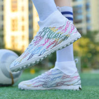 Zapatos de fútbol para niños, zapatos de fútbol antideslizantes y resistentes al desgaste, adecuados para jugar al fútbol, ​​césped, etc. - details 4