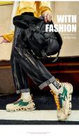 Zapatillas de ocio versátiles para hombre, zapatos deportivos ligeros y cómodos para caminar, zapatos para correr con hoja de grafiti a la moda, calzado masculino - details 4