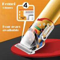 Kemei-cortadora de pelo eléctrica recargable para hombre, máquina para cortar la barba, sin cable, 0mm, hine, KM-1971 - details 16