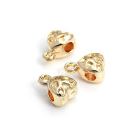 Collares de latón de Color dorado de 18K, pulseras, dijes, conectores, colgantes, cierres, cuentas, conector, suministros para fabricación de joyas, accesorios Diy- - details 47