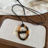 Collar Retro para mujer, nuevo nicho coreano, cadena de suéter, moda, otoño e invierno, versátil, collar de sentido premium - details 33