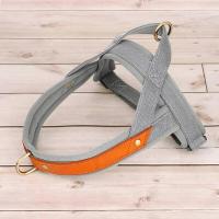 Traje de Arnés de Cuero de Nylon para Perros Chaleco Pequeño, Mediano, Bulldog Francés - details 7
