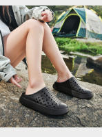 Sandalias de Playa de Verano Zapatos de Cuero Antideslizantes Impermeables de Suela Suave EVA para Hombres y Mujeres Uso al Aire Libre - details 27