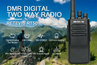 Radio de Caminante Digital Retevis RT50 DMR Transmisor Portátil UHF IP67 Impermeable - details 0