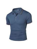 Camiseta Polo para Hombres CHAIFENKO Cómoda y Transpirable para Exteriores - details 1