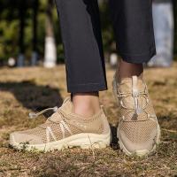 Zapatos de senderismo de montaña para hombre y mujer, zapatillas deportivas transpirables para caza, talla grande 36-46, verano - details 4