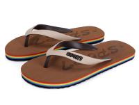 Zapatillas para hombre Moda interior Zapatillas informales de espiga Sandalia transpirable de playa de verano Suela antideslizante de arco iris Tamaño duradero 40-47 - details 4