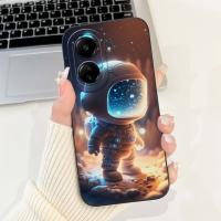 Funda de teléfono para Xiaomi Redmi 13C 4G 5G, cubierta trasera de silicona mate suave para Redmi 13 4G 13R 5G, estilo gótico, moda femenina - details 22