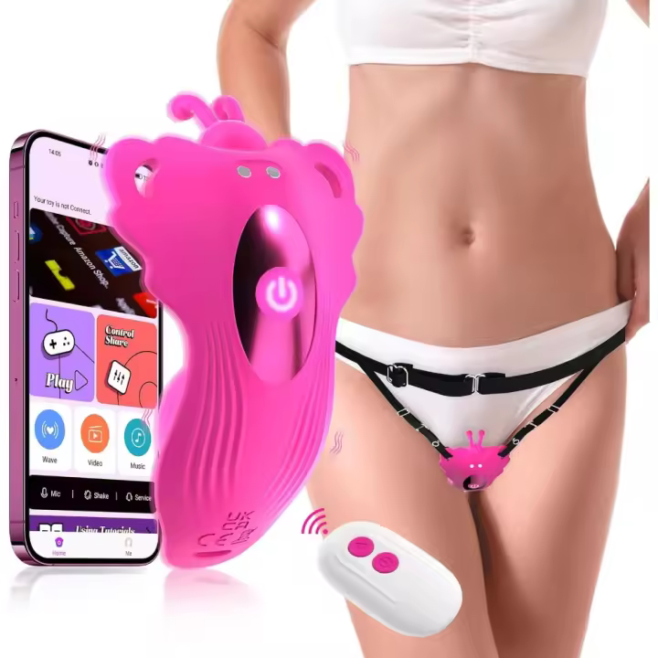 Vibradorador Mujer Juguetes Eróticos para Pareja Sexuales con Vibración - APP Bragas Vibrador Estimulador Clítoris Vagina, Vibradores Tangas Masturbadores Femeninos Sex Toys Femenino Mando Distancia - 1