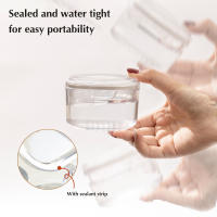 Estuche de retenedor de ortodoncia Dental, cajas de almacenamiento para dentaduras postizas de viaje, soportes transparentes - details 2