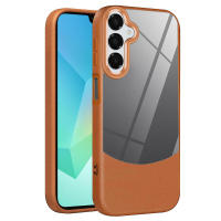 Funda protectora de cuero con vidrio transparente, diseño funcional y elegante para accesorios electrónicos Samsung Galaxy serie A - details 4