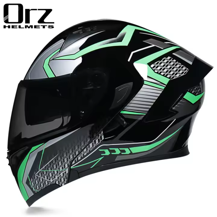 Casco motocross hombre mujer MX Carreras de Locomotora Integral de Moto Rapid - 1
