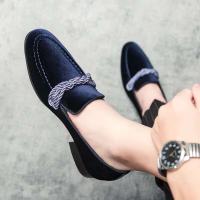 2023 zapatos cómodos del partido del ante del espectáculo del zapato de cuero de los hombres del Reino Unido del nuevo diseño de la moda - details 0