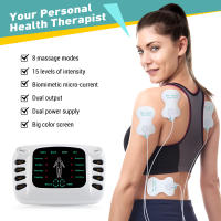 Electroestimulador de fisioterapia TENS, máquina eléctrica Compex, estimulador muscular EMS, Acupuntura de pulso, el mejor masajeador para almohadillas corporales - details 3