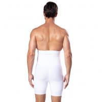 Pantalones moldeadores para hombre Pantalones abdominales fuertes cintura soporte cadera lifting cuerpo ropa interior - details 6