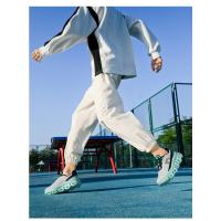 Flyknit zapatos de malla transpirable amortiguación zapatos para correr zapatos de los hombres los deportes de marea zapatos de cien zapatos de moda marea zapatos masculinos - details 14