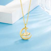 Szjinao-collar con colgante de perlas de la Tierra y la Luna, Plata de Ley 925 auténtica de agua dulce, joyería de diseñador de lujo, regalo de alta calidad para niña - details 8