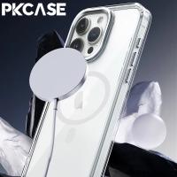 Funda Transparente de Alta Resistencia Pkcase para iPhone Cubierta Magnética Clara para iPhone 16, 15, 14 Plus, 13, 12, 11 Pro Max - details 1