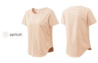 Camiseta deportiva lisa de manga corta para mujer, Top holgado para Fitness, camiseta de gimnasio - details 19