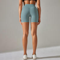Ness Pantalones cortos deportivos para mujer, pantalones cortos de secado rápido para ciclismo y yoga, 31 colores - details 28