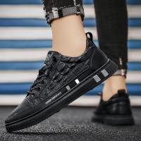 Nuevos Zapatos deportivos De moda para Hombre, Zapatos informales De cuero para Hombre, Zapatos ligeros para correr, zapatillas transpirables, Zapatos De ocio al aire libre para Hombre - details 15