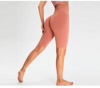 Shorts de Yoga sin Costuras de Cintura Alta Levantamiento de Glúteos de Melocotón - details 16